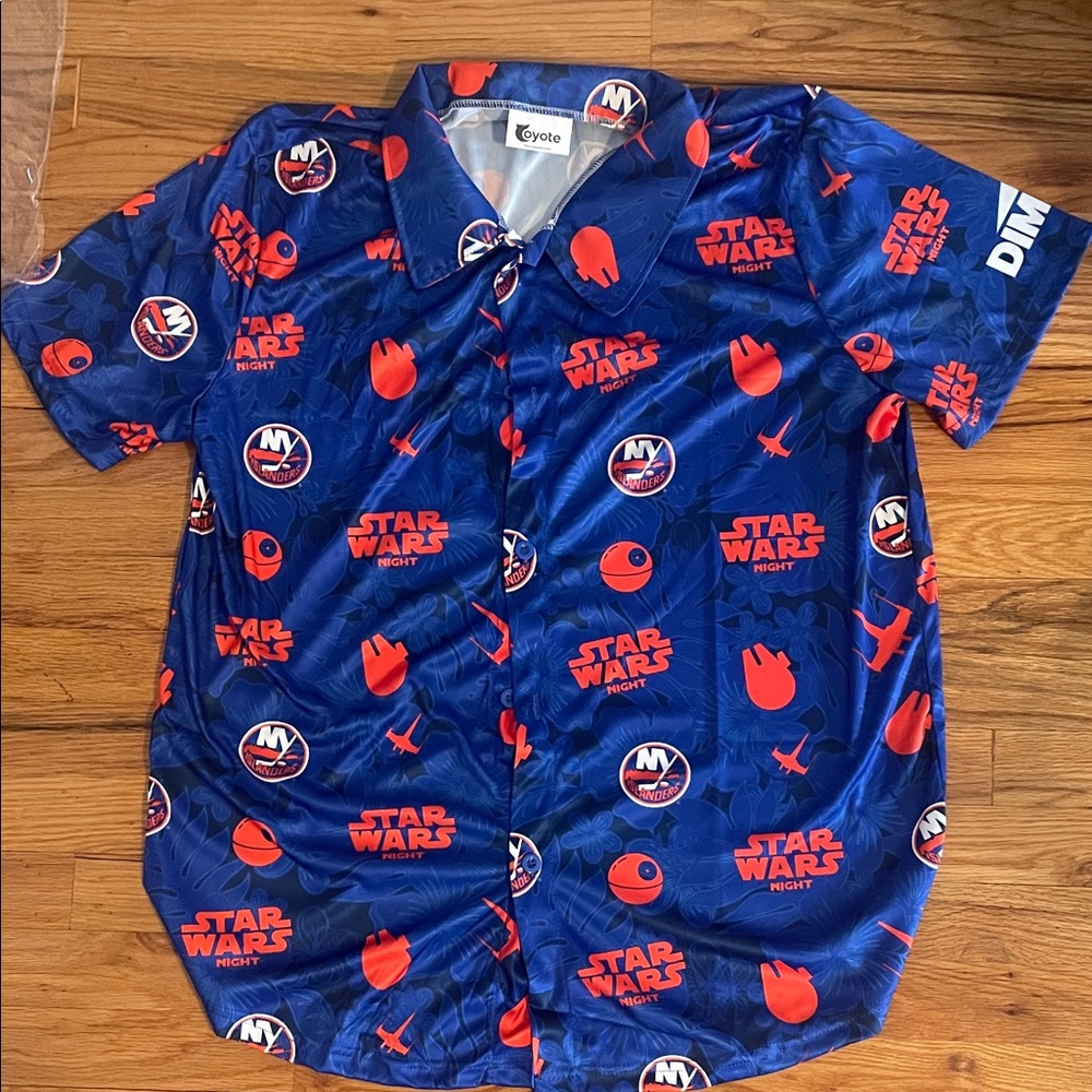 2026 New York Islanders Hawaiian Shirt NHL Star Wars Night